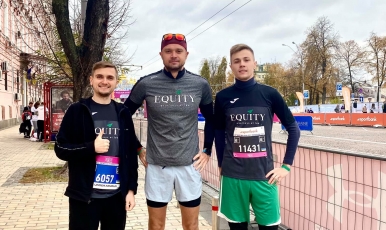 EQUITYteam взяла участь у Wizz Air Kyiv City Marathon 2021