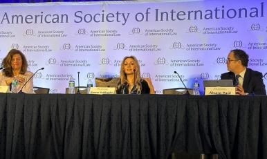 Ганна Юдківська взяла участь у Щорічній зустрічі Американського товариства міжнародного права ASIL