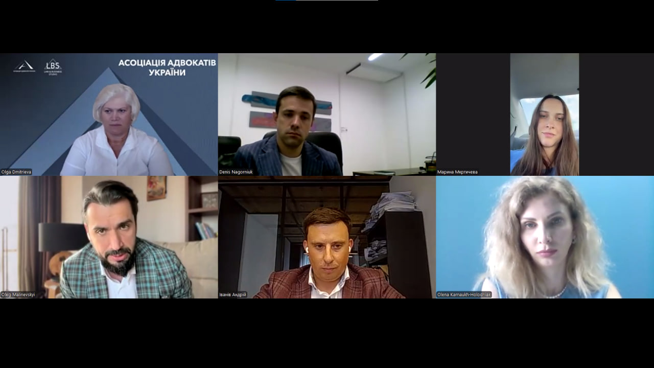 Oleh Malinevskyi and Andrii Ivaniv join discussion on protecting advocate's rights and reforming the bar