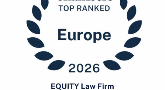 CHAMBERS EUROPE 2026: EQUITY отримала чергове визнання