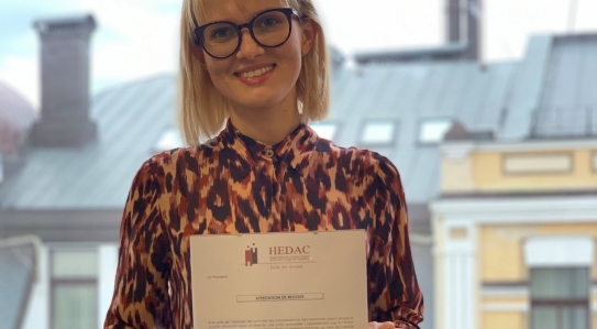 Сounsel of EQUITY successfully passed the bar exam and is ready to be admitted in France